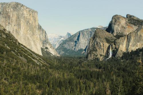 Yosemite from Tunnel view point CA