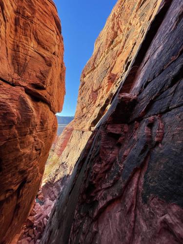 Slice in the sand, Red Rocks NV