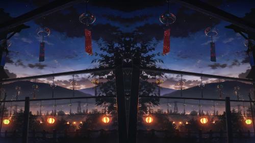 Mirrored Night Aesthetic