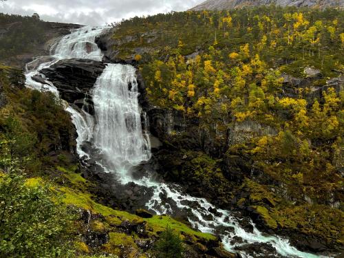 Waterfall in southern Norway