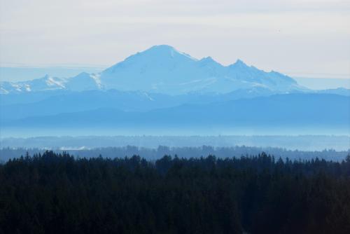 Mt Baker, Washington, United States from British Columbia, Canada