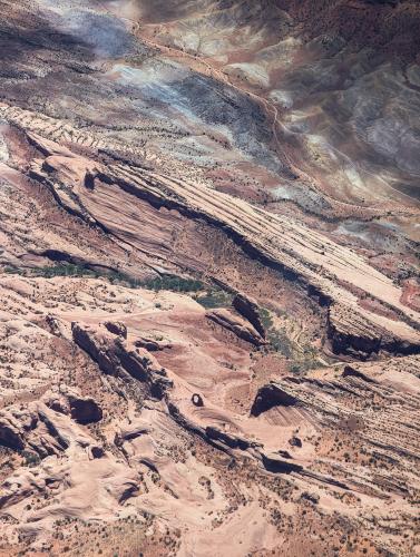 Delicate Arch from 10,500' MSL, Arches National Park, Utah