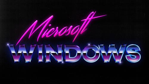 Synthwave Microsoft Windows