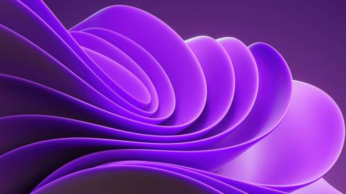 Windows 11 365 Abstract Purple 4K Wallpaper