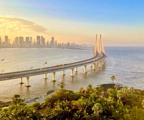 Bandra Worli sea link , Mumbai , India