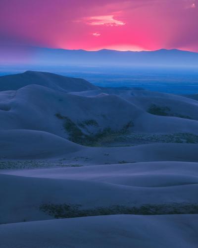 Great Sand Dunes Sunset