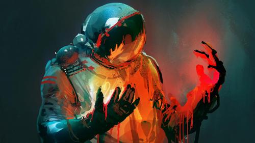Melting Astronaut
