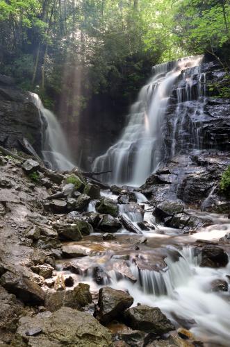 soco falls, jackson county, north carolina