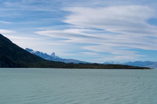 Mount Fitz Roy from the banks of Lake Viedma