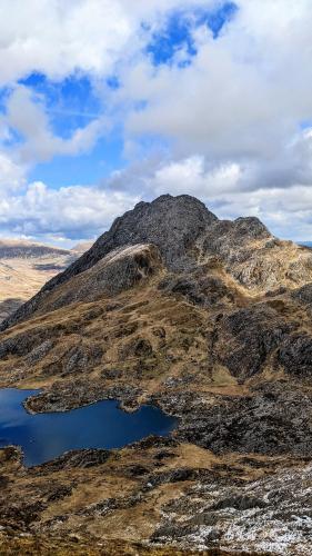 Tryfan, Eryri, Cymru.