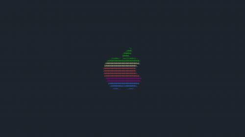 MacOS ASCII Wallpaper . thank you u/TenseRestaurant for the idea