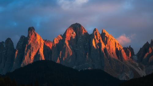The Dolomites from Santa Magdalena
