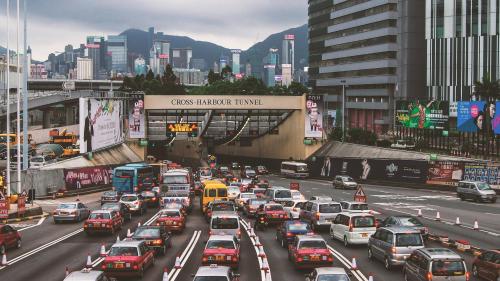 Busy road
