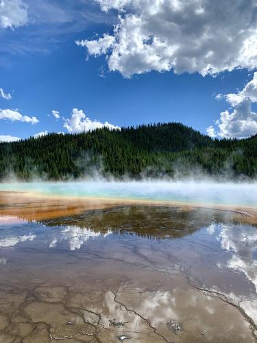 Grand Prismatic at Yellowstone National Park