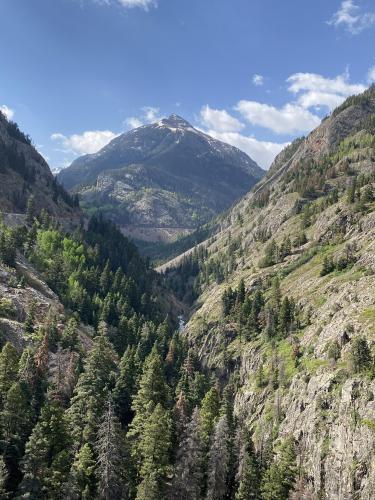 Lookout on Million Dollar Highway - Ouray, CO