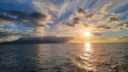 Sunset in Lahaina, Hawaii