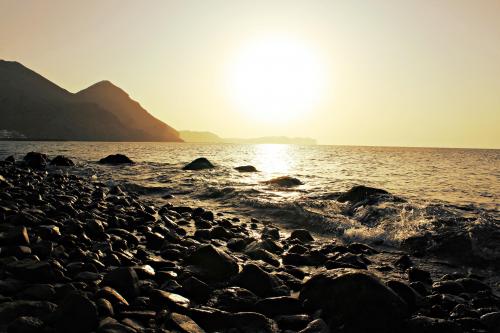 Golden Hour at Darsait Beach, Muscat, Oman