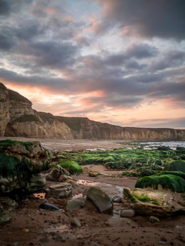 Marsden Cliffs, South Shields, England