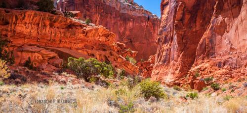 A canyon in Utah