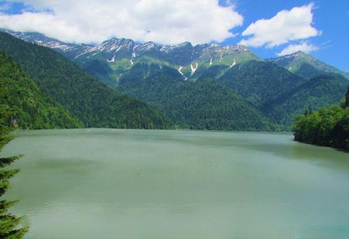 Lake Ritsa. Abkhazia