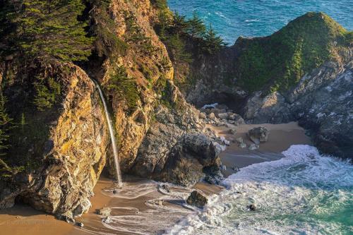 The always beautiful McWay Falls in Big Sur, CA.