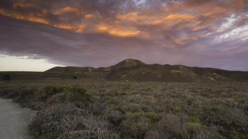 Drama in the sky at Montana De Oro sp, California