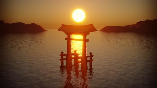 sunset lake shrine