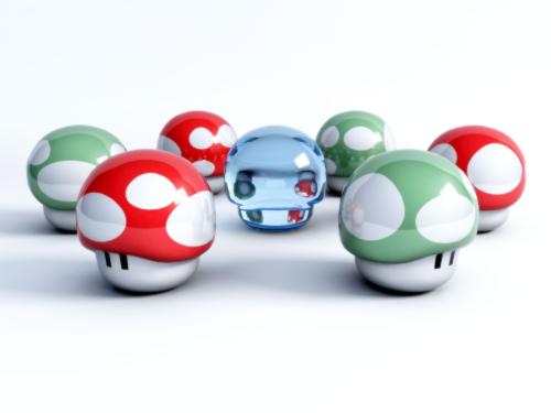 Mario Mushrooms