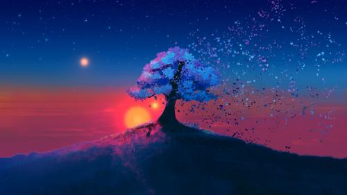 Neon Fall