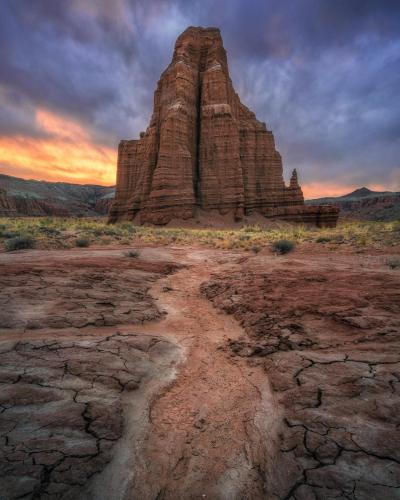 Temple of The Moon, Capitol Reef National Park, Utah