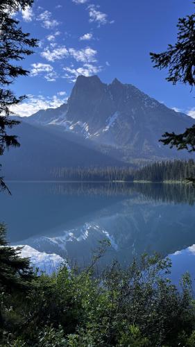 Morning Light on Emerald Lake, Yoho National Park, British Colombia, Canada