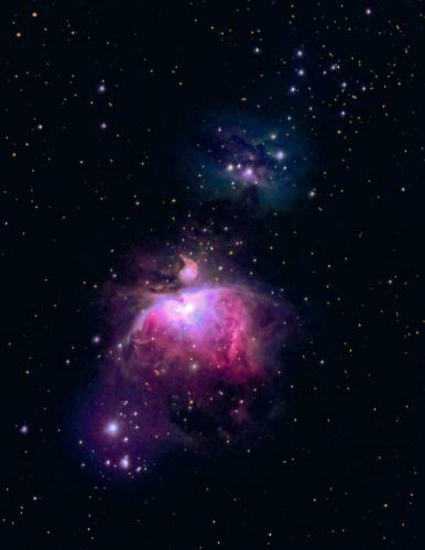 City Limits Astrophotography - Orion Nebula from Paramount Park in Seattle