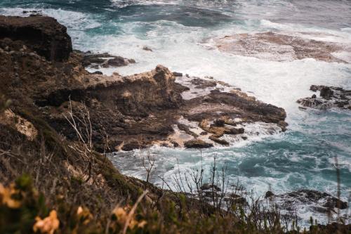 Choppy waters at Morning Peninsula