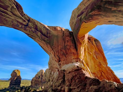 Uniquely Towering Perspectives lay across Arches National Park, Utah. May 13, 2022.