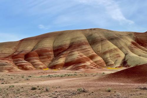 Eons of Clay at the Painted Hills, Wheeler County, Oregon