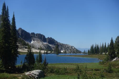 A lovely lake in the Wallowa range, OR