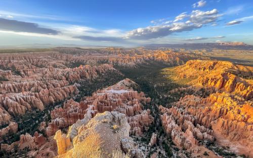 Golden Hour at Bryce Canyon National Park, Utah. May 19, 2022.