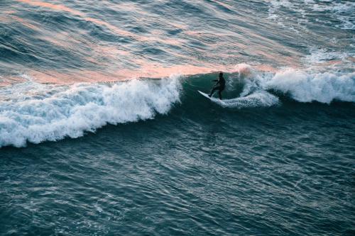 Surfer at Ericeira, Portugal