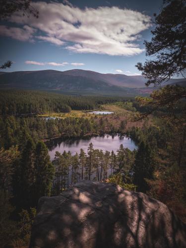 The Three Lochs, Cairngorms, Scotland