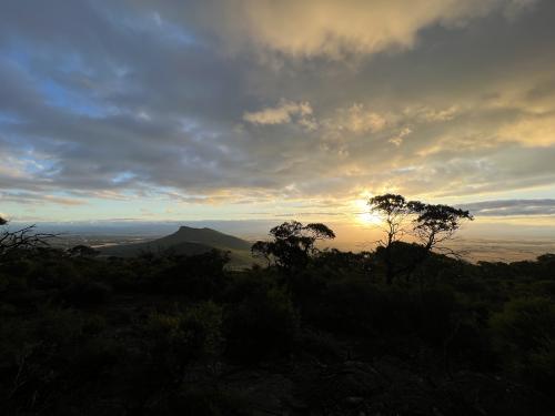 Mount Sturgeon viewed from Mud-Dadjug hike-in camp, Grampians National Park, VIC