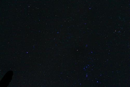 My first picture of space!