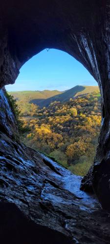 Thor's Cave, Peak District, UK.