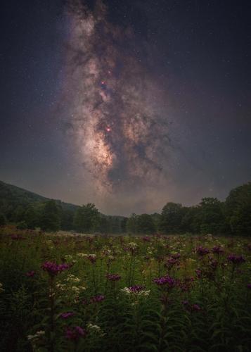 Highland County, the “Switzerland of Virginia” at night