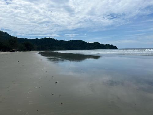 Empty Beach Borneo Island