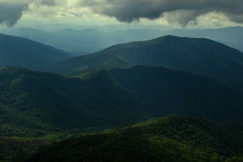 Blue Ridge Mountains in North Carolina, USA