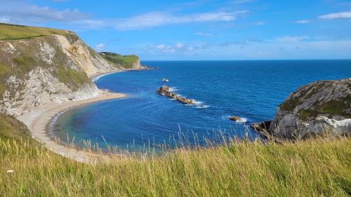 Man O'War beach in England, UK