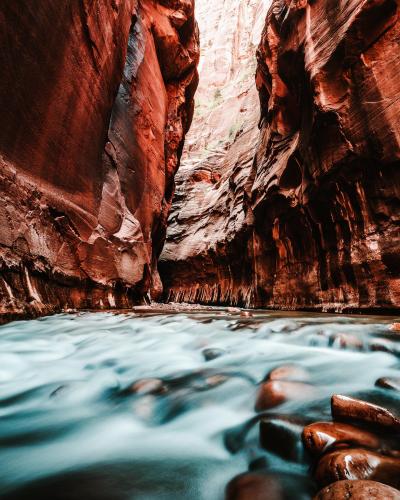 The Narrows of Zion National Park , UT USA