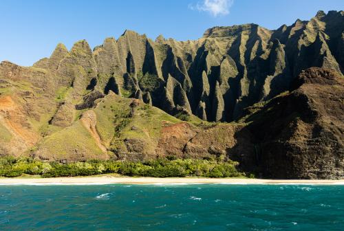 A remote Napali beach, Kauai