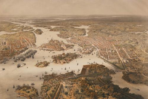 Stockholm in 1868.