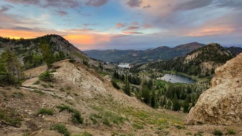 Sunset Pass, Big Cottonwood Canyon, Brighton UT